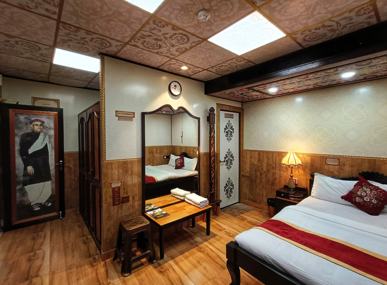 Featured image of Singhis Room at House of Sheherwali Hotel in Azimganj, showcasing heritage luxury and elegant design