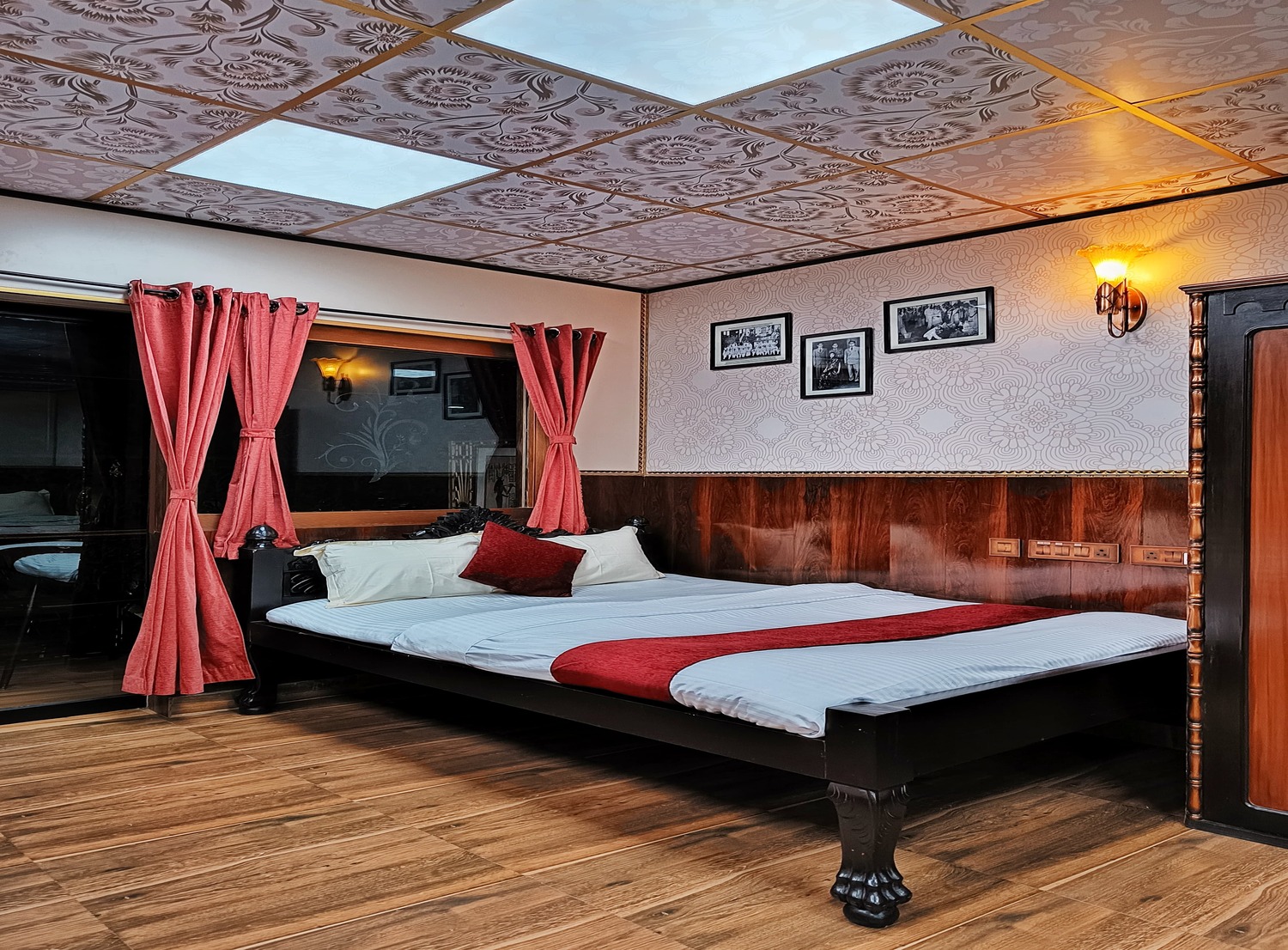 Scenic view from the window of Dugars Room at House of Sheherwali, highlighting serene surroundings and heritage