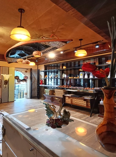 Souvenir shop at House of Sheherwali Hotel in Azimganj featuring unique heritage gifts